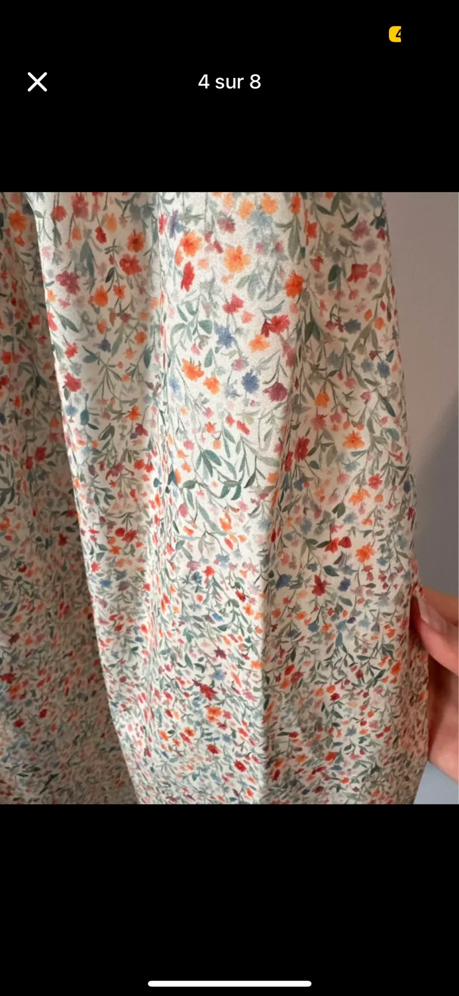 Image for Magnifique robe 👗 Ardène fleuries off shoulder avec étiquette originale jamais portée taille médium