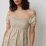 Thumbnail for Magnifique robe 👗 Ardène fleuries off shoulder avec étiquette originale jamais portée taille médium