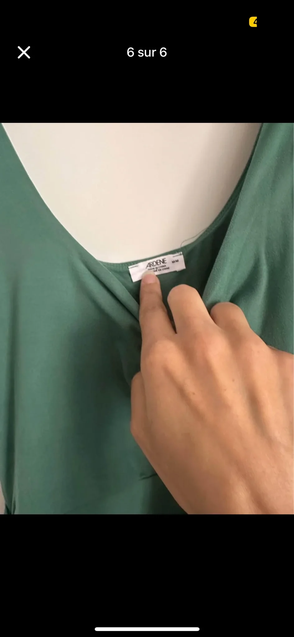 Image for Magnifique robe ARDÈNE neuve avec étiquette originale taille médium SUPER SUPER DOUCE