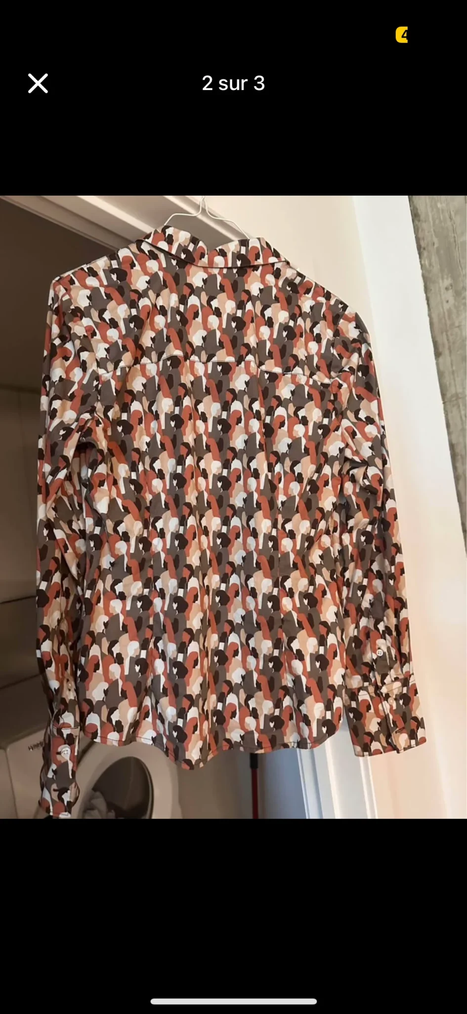 Image for Chemise icône taille m de la maison Simons neuve jamais portée super belle qualité