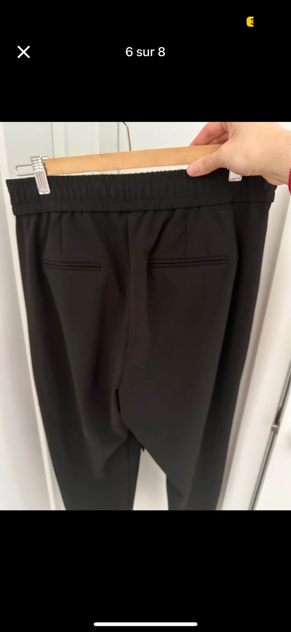 Image for Pantalon dynamite taille extensible, slim fit avec joli ruban 🎀 taille médium en parfait état