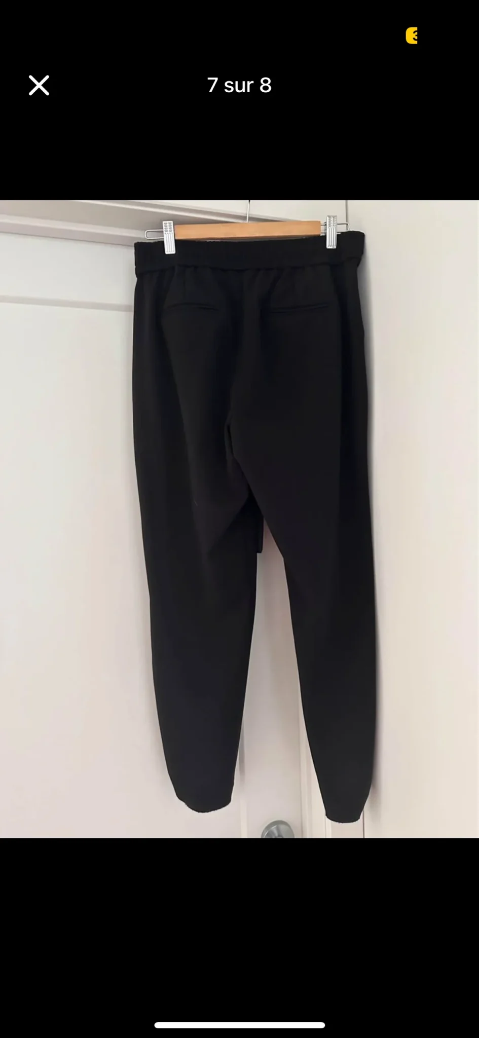 Image for Pantalon dynamite taille extensible, slim fit avec joli ruban 🎀 taille médium en parfait état