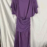 Featured thumbnail for Robe longue mauve - VINTAGE