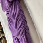 Thumbnail for Robe longue mauve - VINTAGE