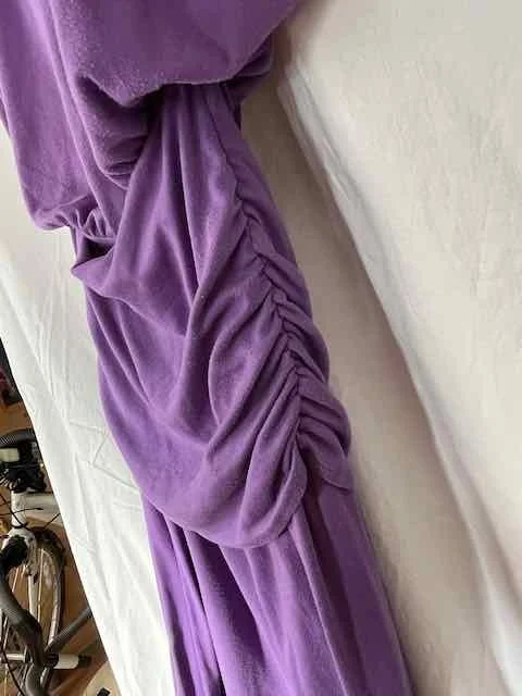 Image for Robe longue mauve - VINTAGE