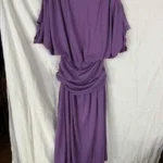 Thumbnail for Robe longue mauve - VINTAGE