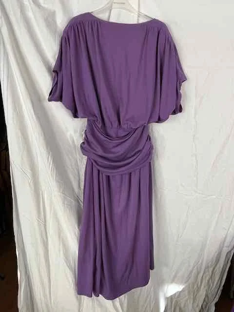 Image for Robe longue mauve - VINTAGE