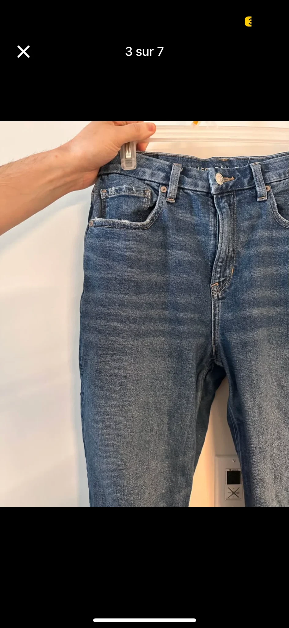 Image for Jeans American Eagle pour femmes taille 6 longueur régulière CURVY porté une seule fois parfait état