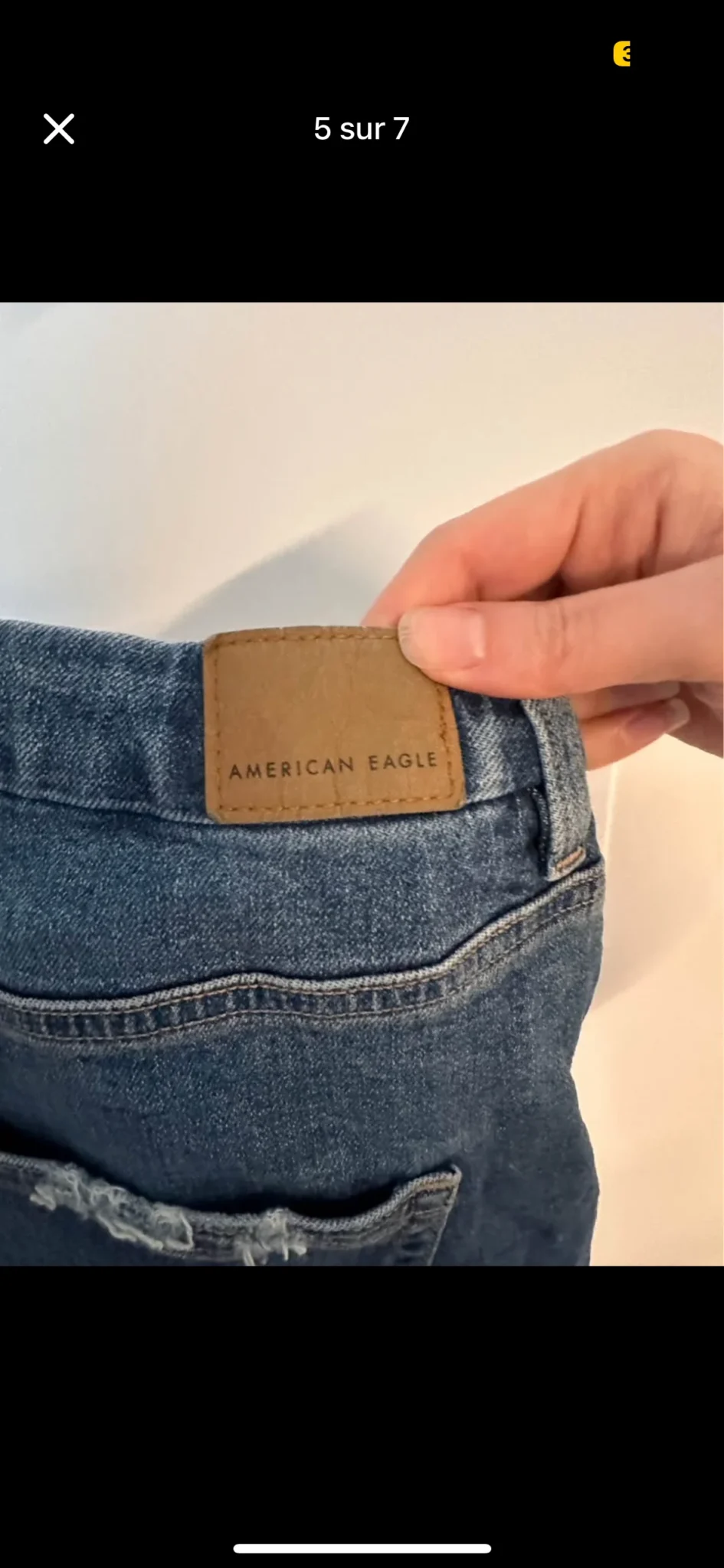 Image for Jeans American Eagle pour femmes taille 6 longueur régulière CURVY porté une seule fois parfait état