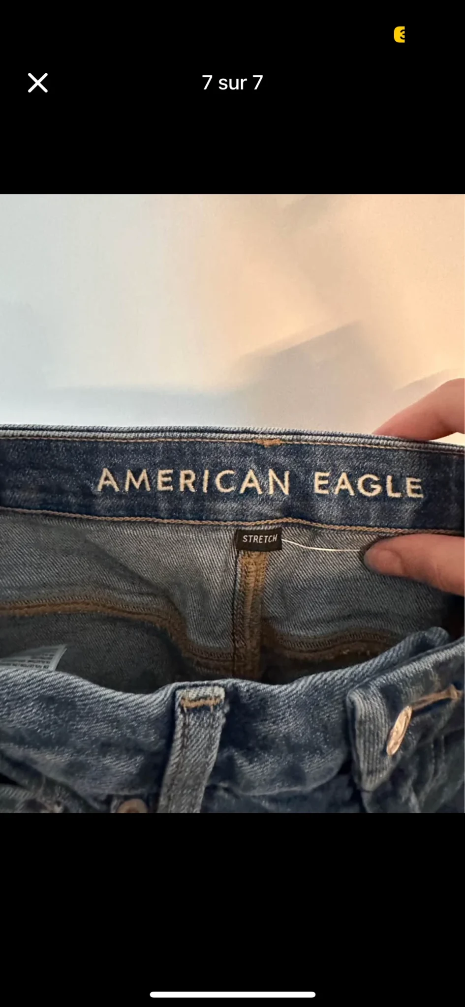 Image for Jeans American Eagle pour femmes taille 6 longueur régulière CURVY porté une seule fois parfait état