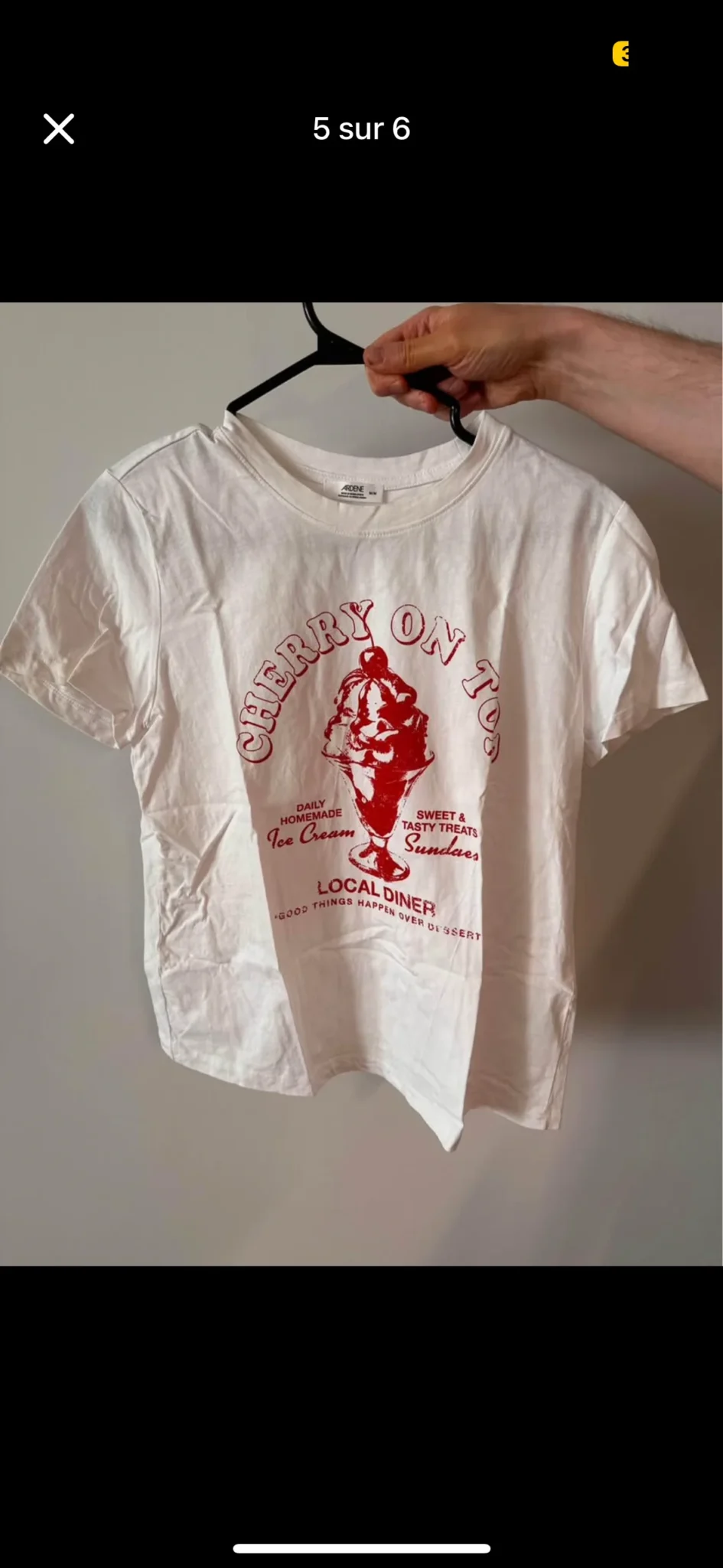 Image for Jupe longue paysanne + T-Shirt assorti Ardène porté une seule fois vendu ensemble Taille Médium