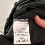 Thumbnail for Pantalon en faux cuir à taille haute et jambe droite doublé à l’intérieur size 8 de marque Reitmans