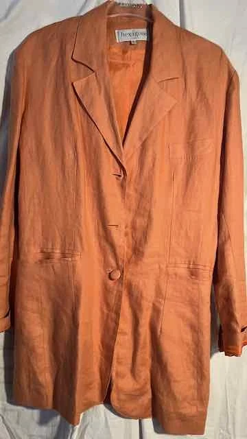 Featured image for Veste de lin saumon – Chic / VINTAGE