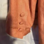 Thumbnail for Veste de lin saumon – Chic / VINTAGE