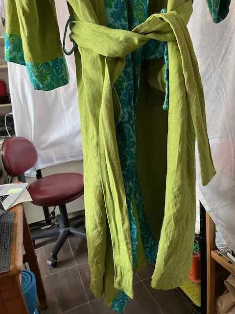 Image for Oserez-vous? Déshabillé en lin Chic – Kimono
