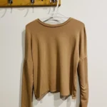 Featured thumbnail for Gilet manches longues beige - Daysi - de Marilou design taille médium
