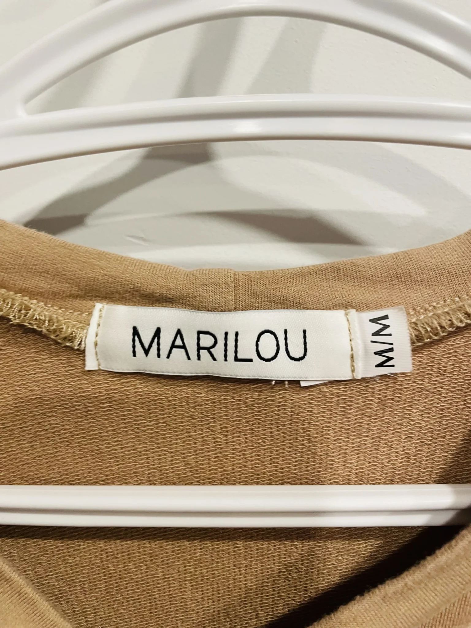 Image for Gilet manches longues beige - Daysi - de Marilou design taille médium