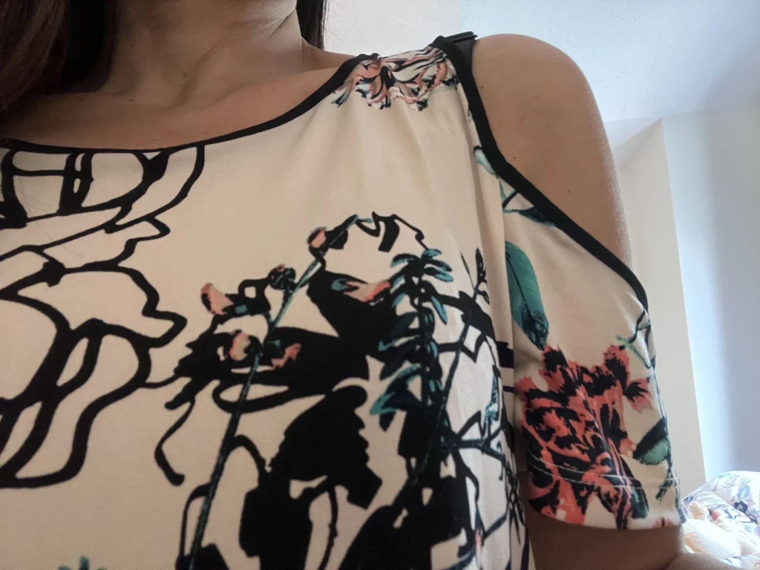 Image for Robe avec épaules dénudées