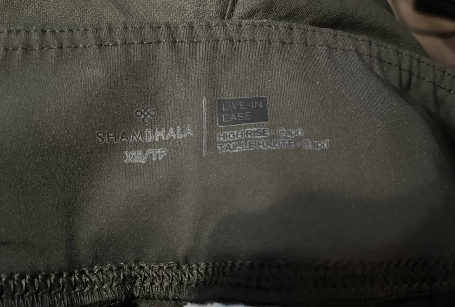 Image for Shambhala high-waisted Capri trousers