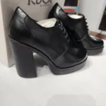Thumbnail for Rock by Legend platform ankle boots – Black, Oxford style