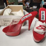 Thumbnail for Tony Shoes retro platform mules – Brand new with a fault – Size 10 (41)