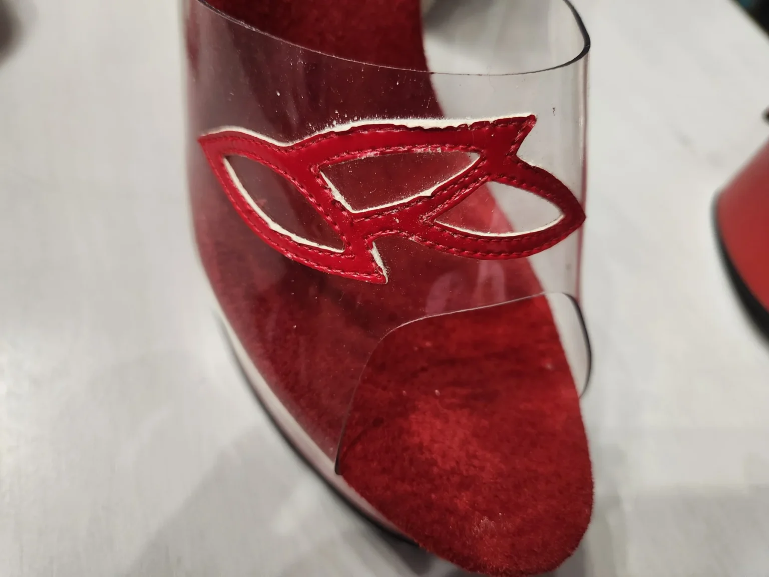 Image for Tony Shoes retro platform mules – Brand new with a fault – Size 10 (41)
