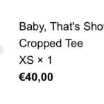 Thumbnail for Taylor Swift TLOAS T-shirt, size XS