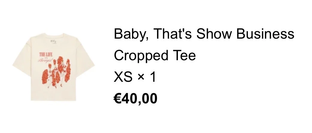Image for Taylor Swift TLOAS T-shirt, size XS
