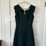Featured thumbnail for ♥️Robe courte verte foncée SANDRO Paris