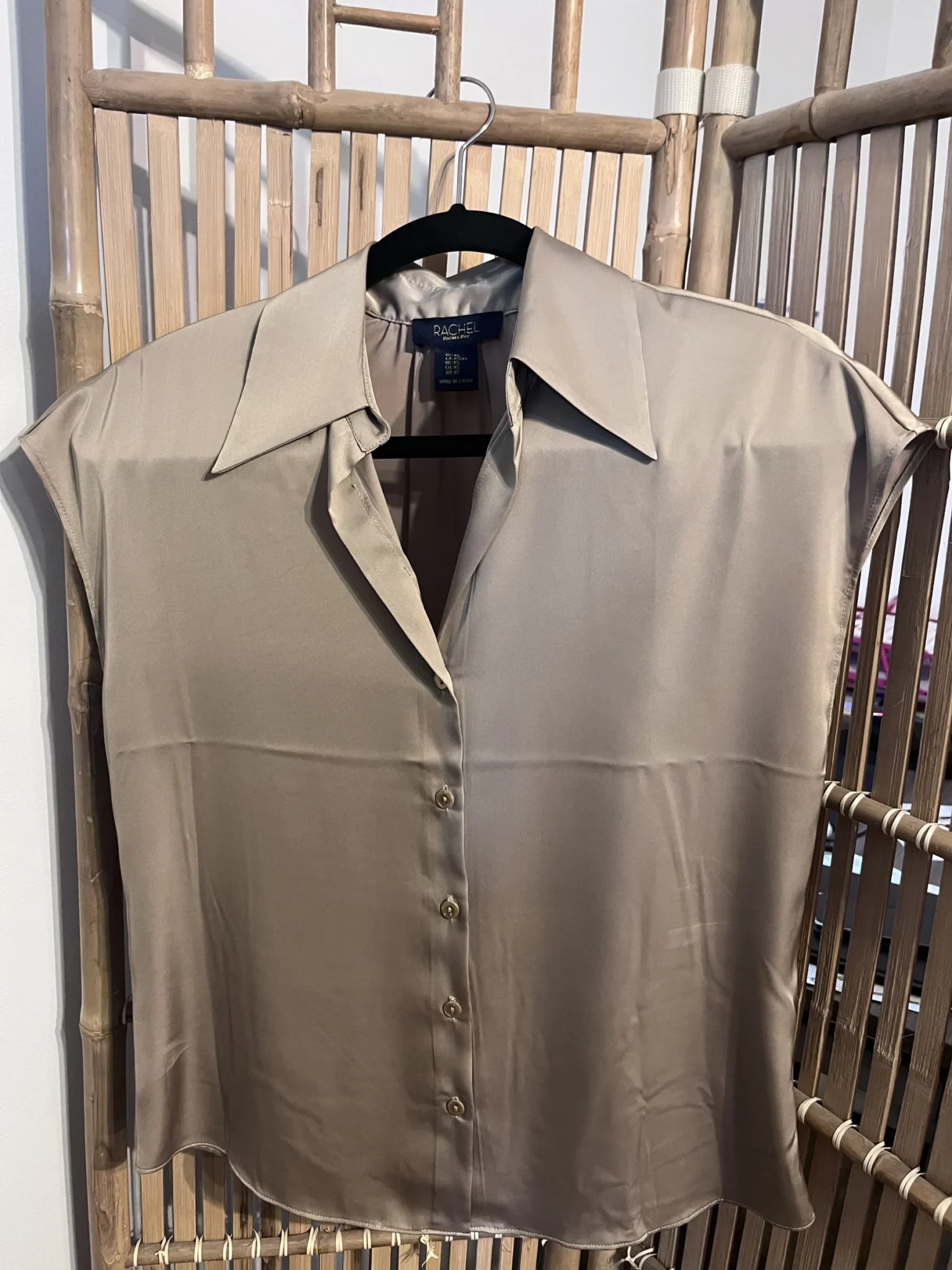 Featured image for Stylish gold camisole