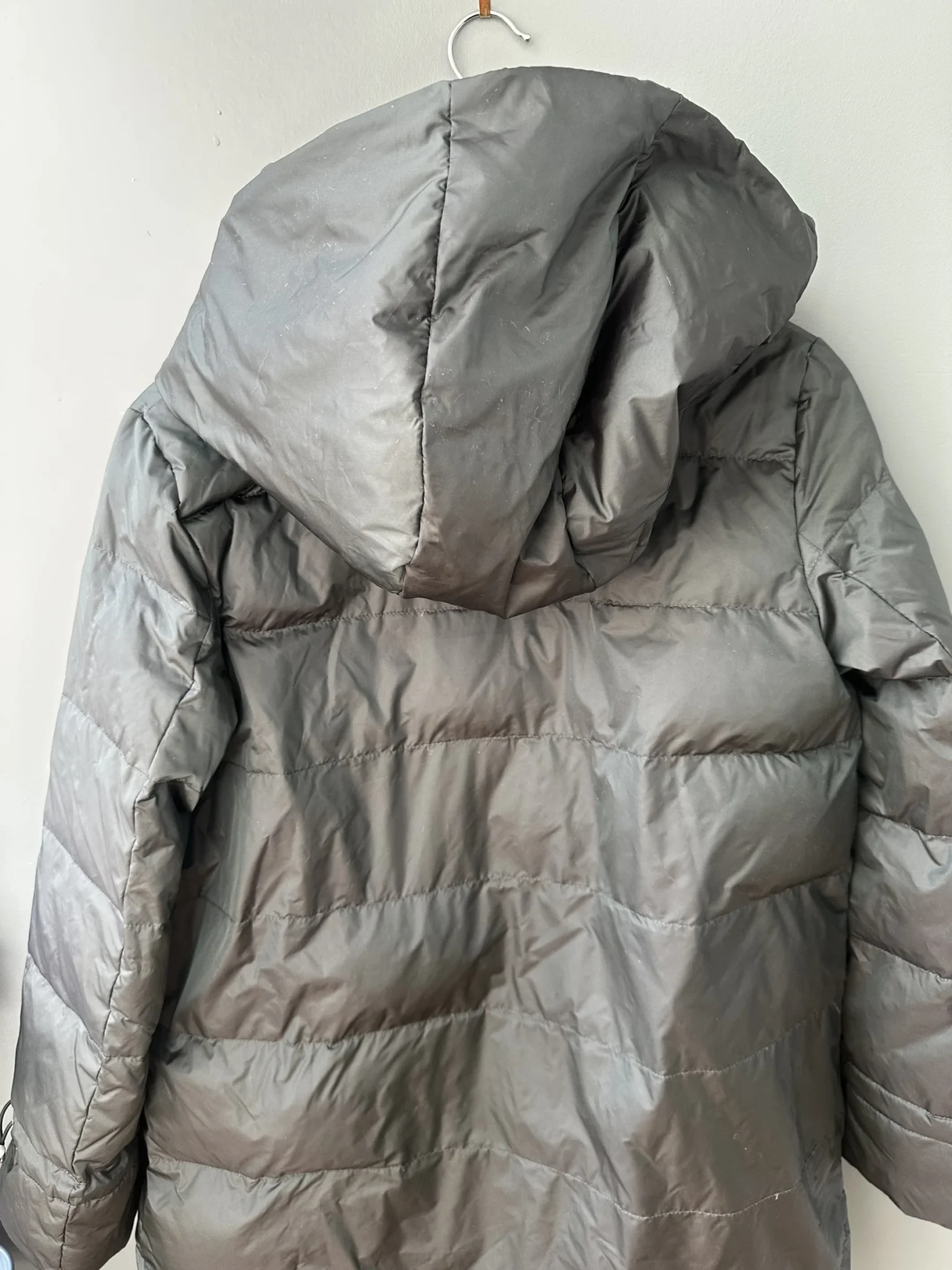 Image for Zara forest green puffy coat