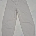 Featured thumbnail for In Wear barrel-leg trousers in cotton and linen