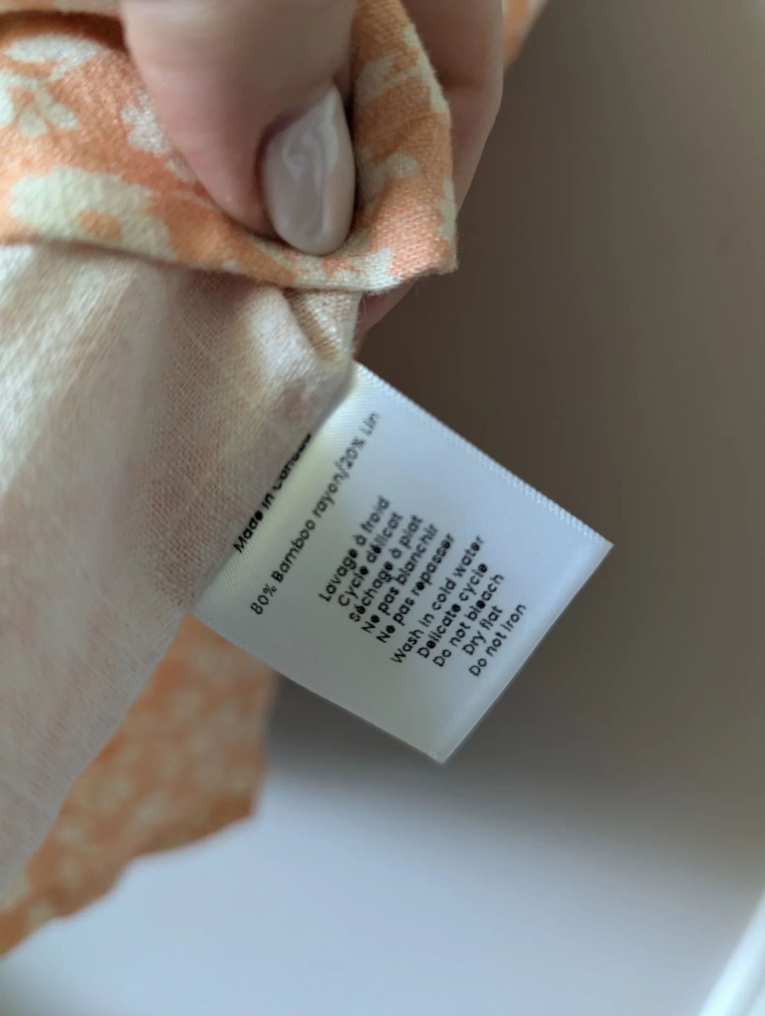 Image for Dailystory linen (blend) skirt