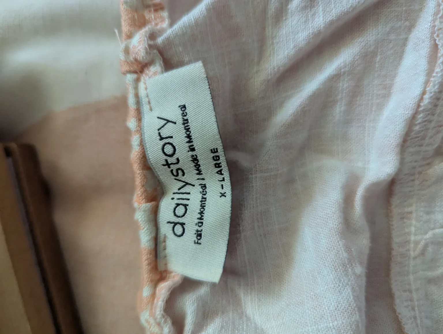 Image for Dailystory linen (blend) skirt