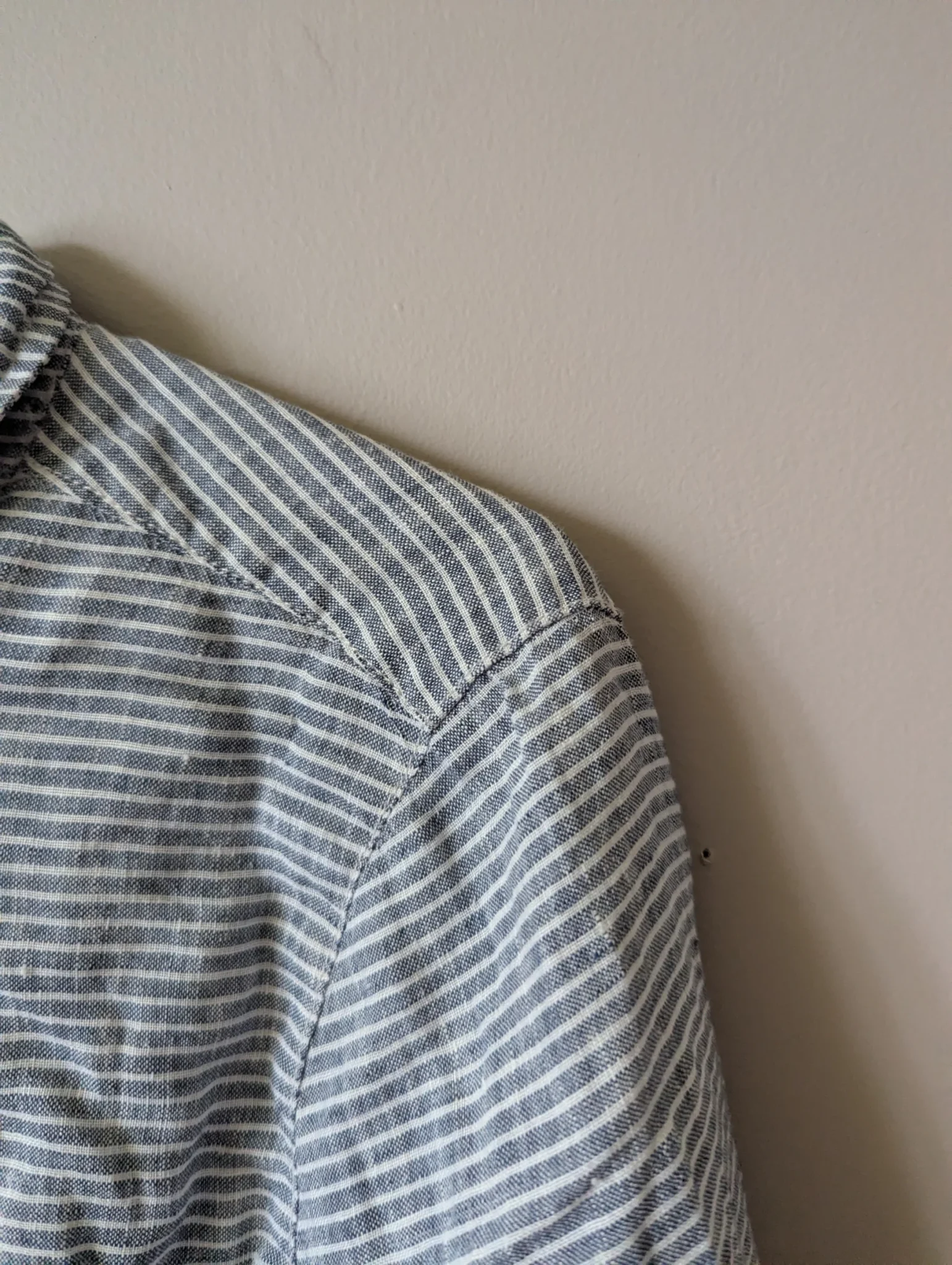 Image for Chemise en lin rayé