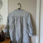 Thumbnail for Chemise en lin rayé