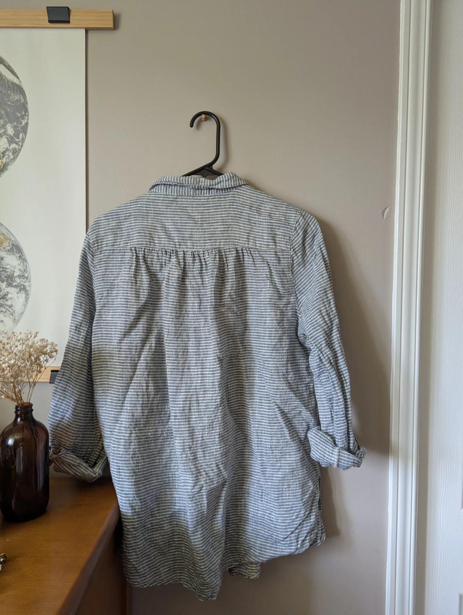 Image for Chemise en lin rayé