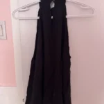Thumbnail for Camisole with a fastening at the nape of the neck