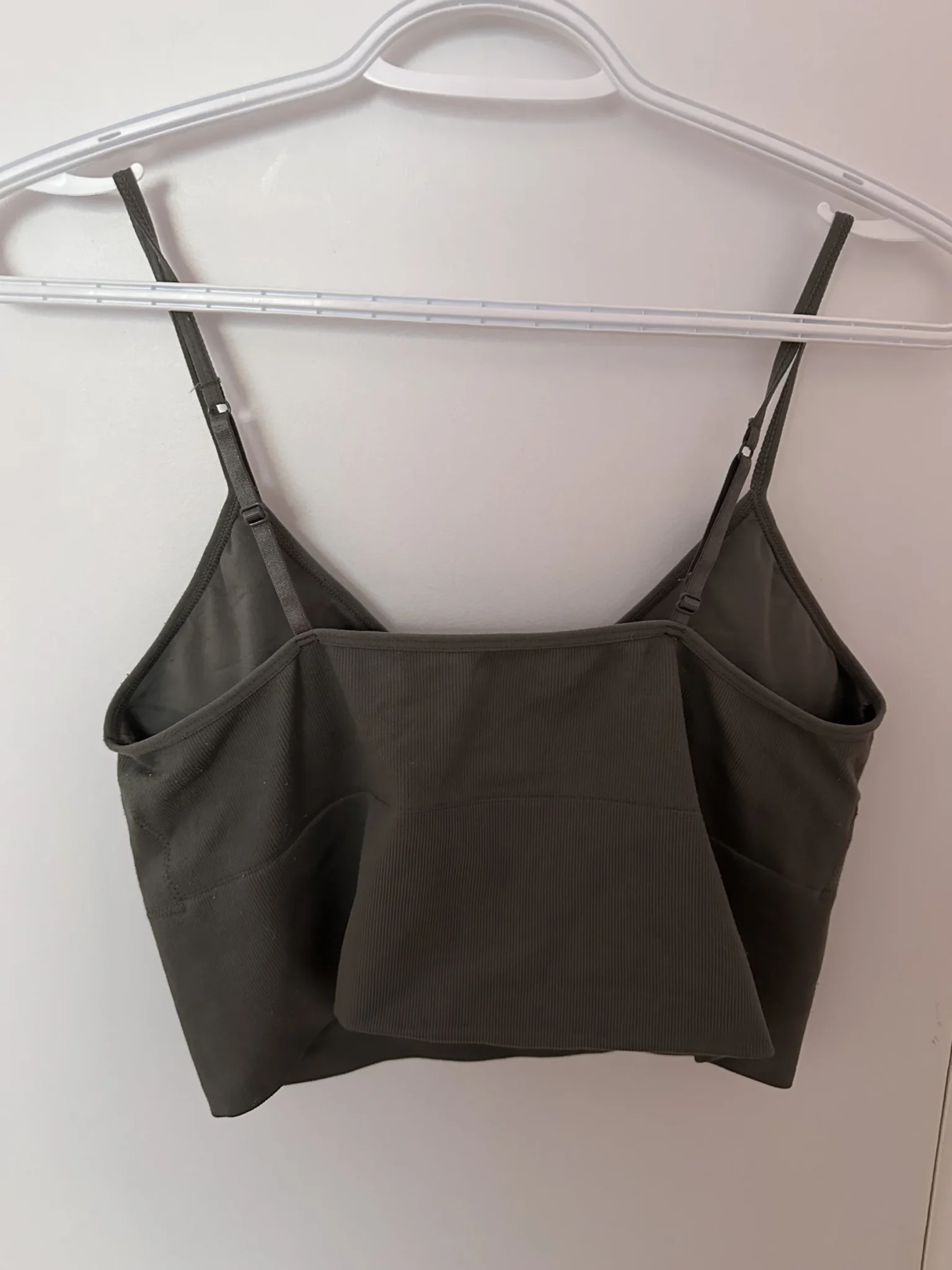 Image for Crop top with built-in padding