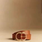 Featured thumbnail for Ceinture Sézane Artémis – Cuir naturel héritage – Comme neuve