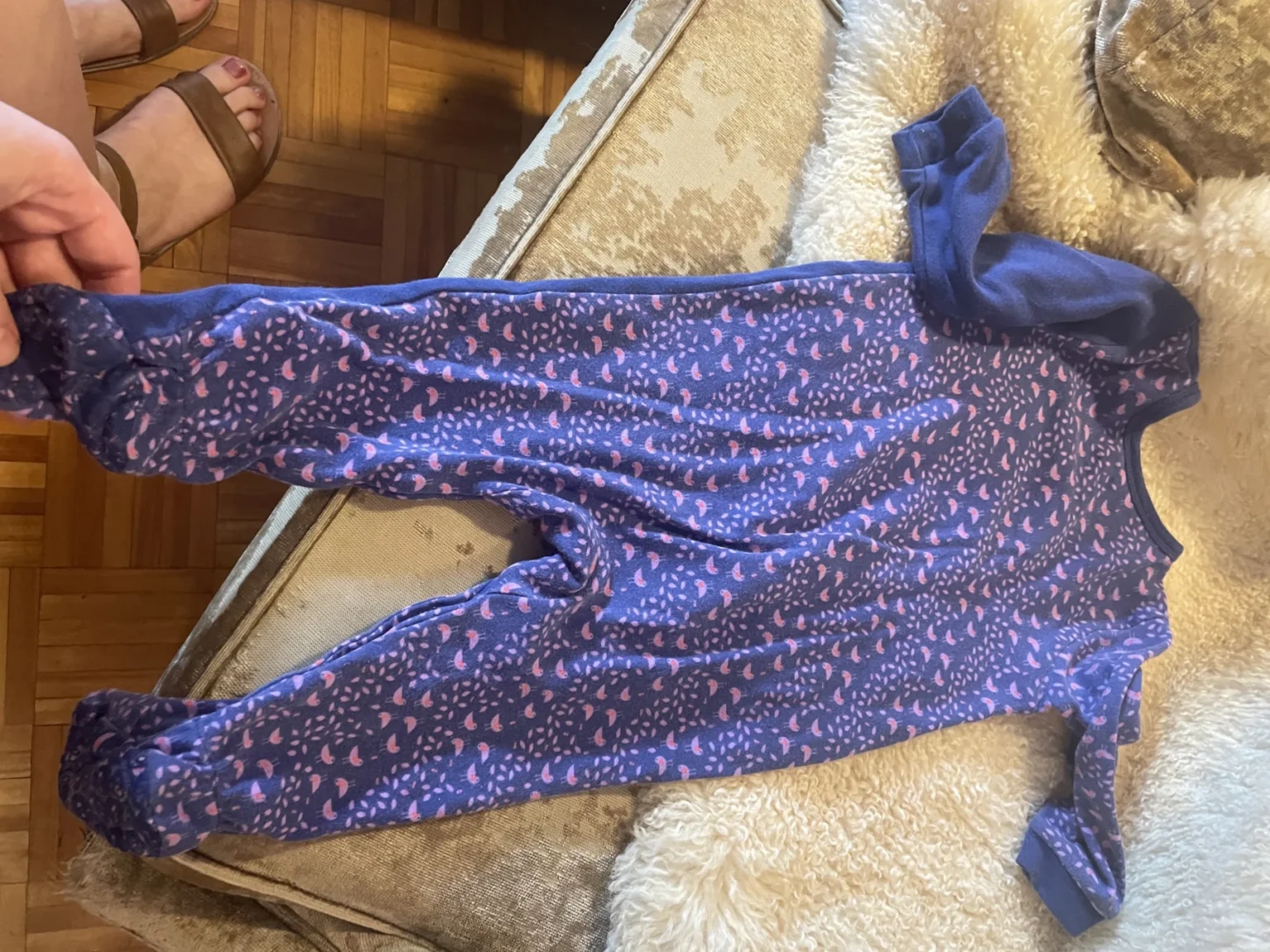 Image for Pyjama pattes longues 12 mois fait petit