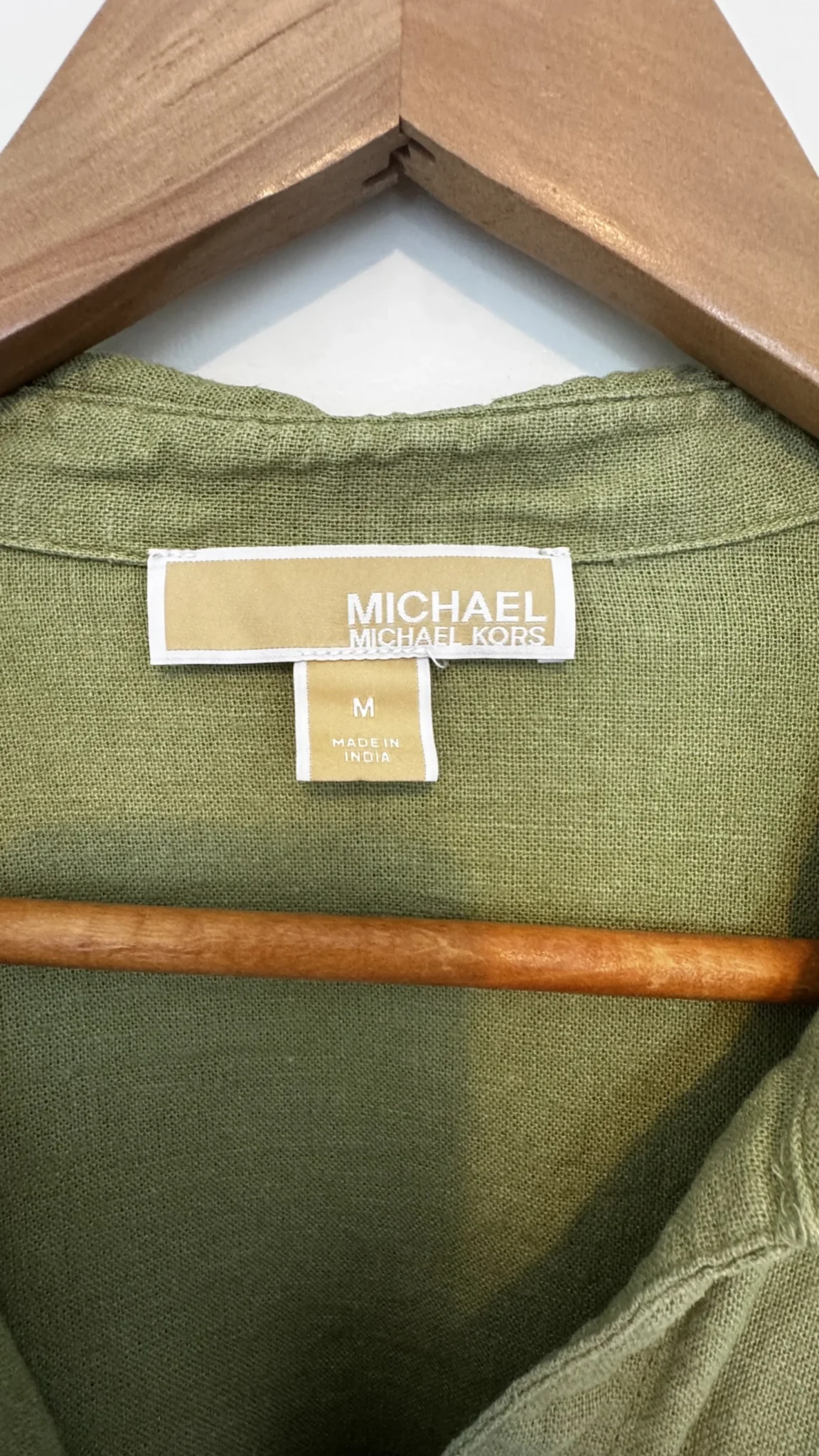 Image for Chemise en lin MICHAEL KORS