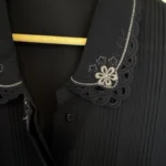 Thumbnail for VINTAGE blouse broderie fluide