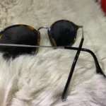 Thumbnail for Ray-Ban Tortoiseshell Round Sunglasses