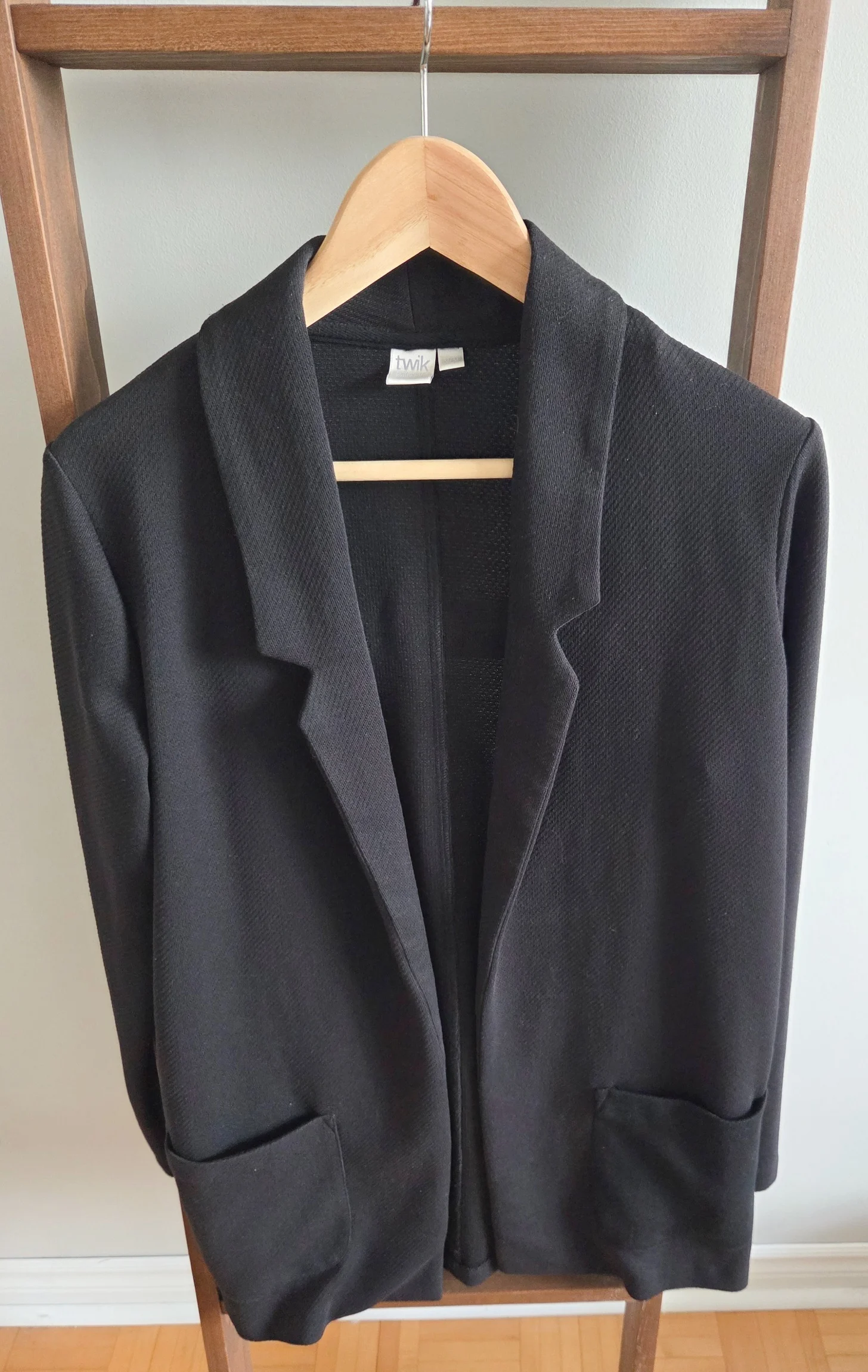 Veston oversize noir Twik seconde main
