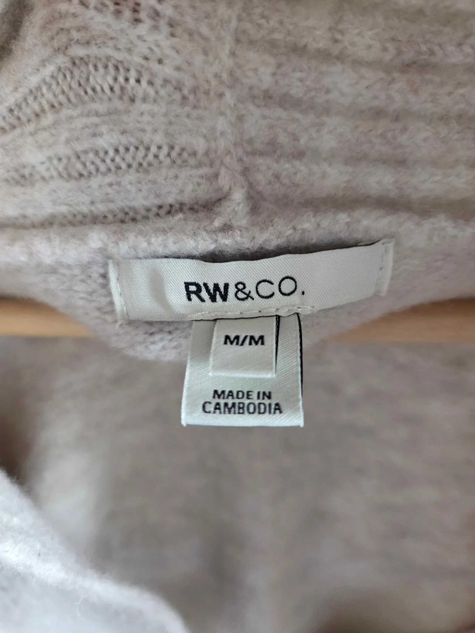 Image for Veste beige mélange de laine