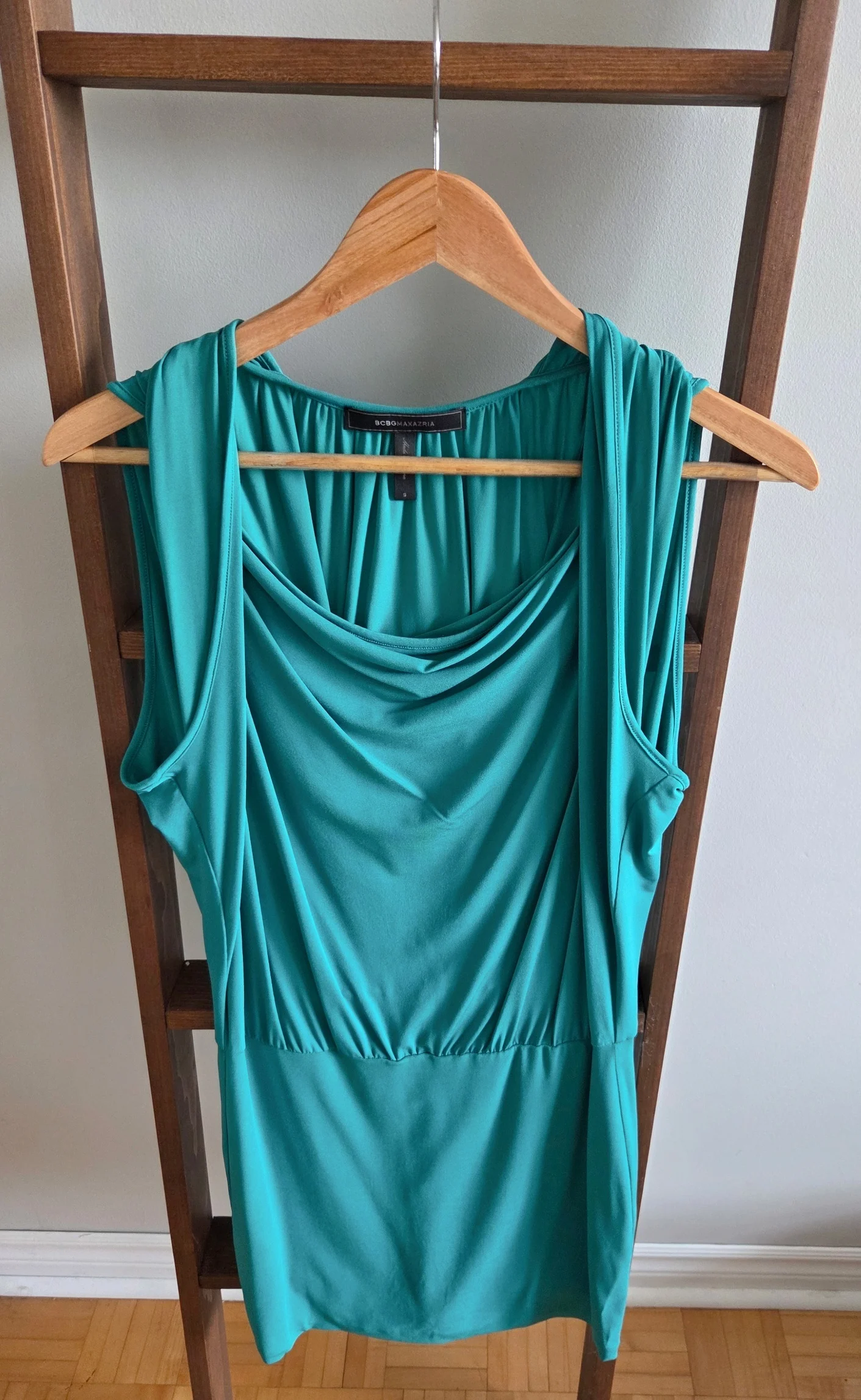Robe courte BCBG turquoise BCBG MaxAzria seconde main