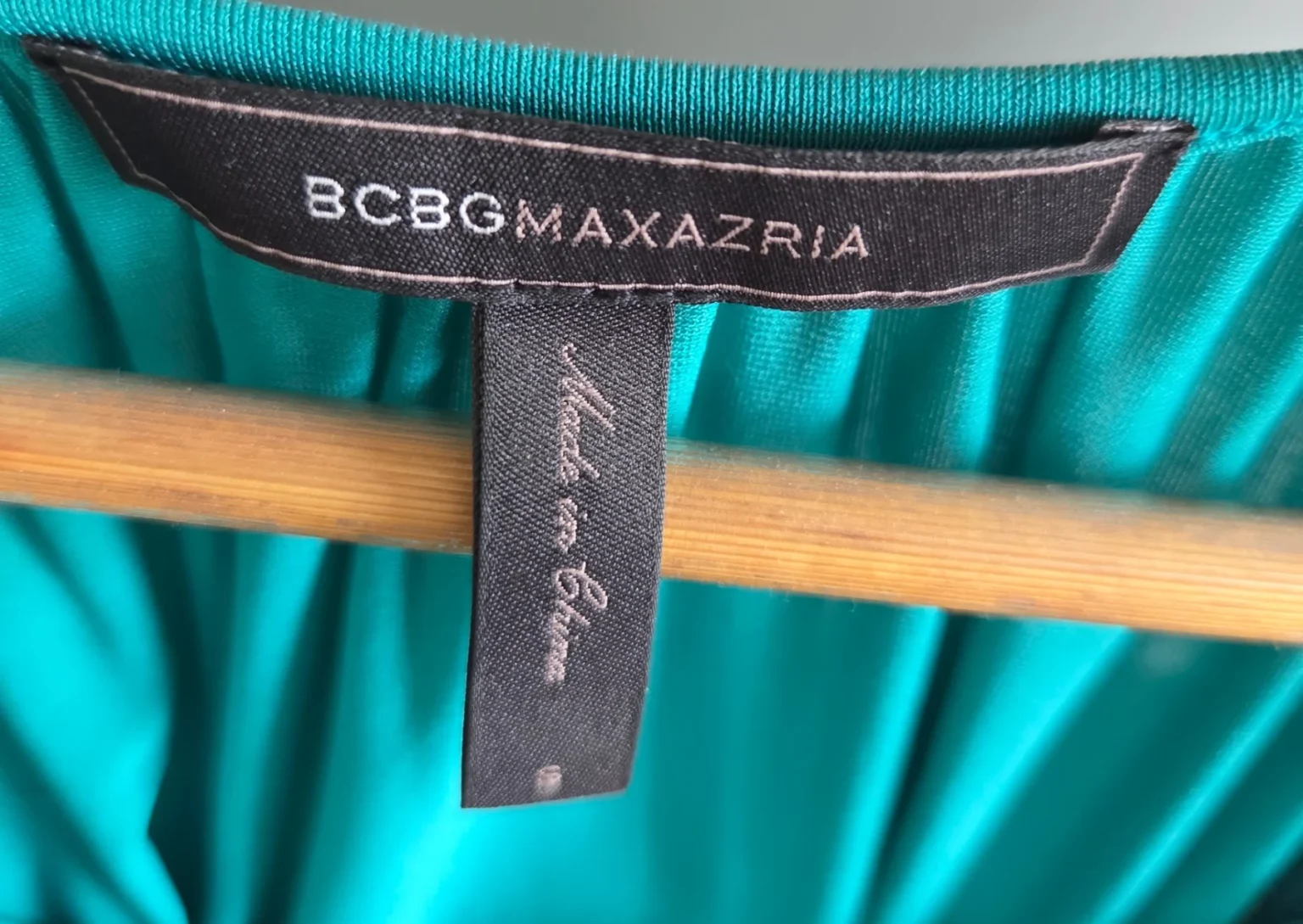 Image for Turquoise BCBG mini dress