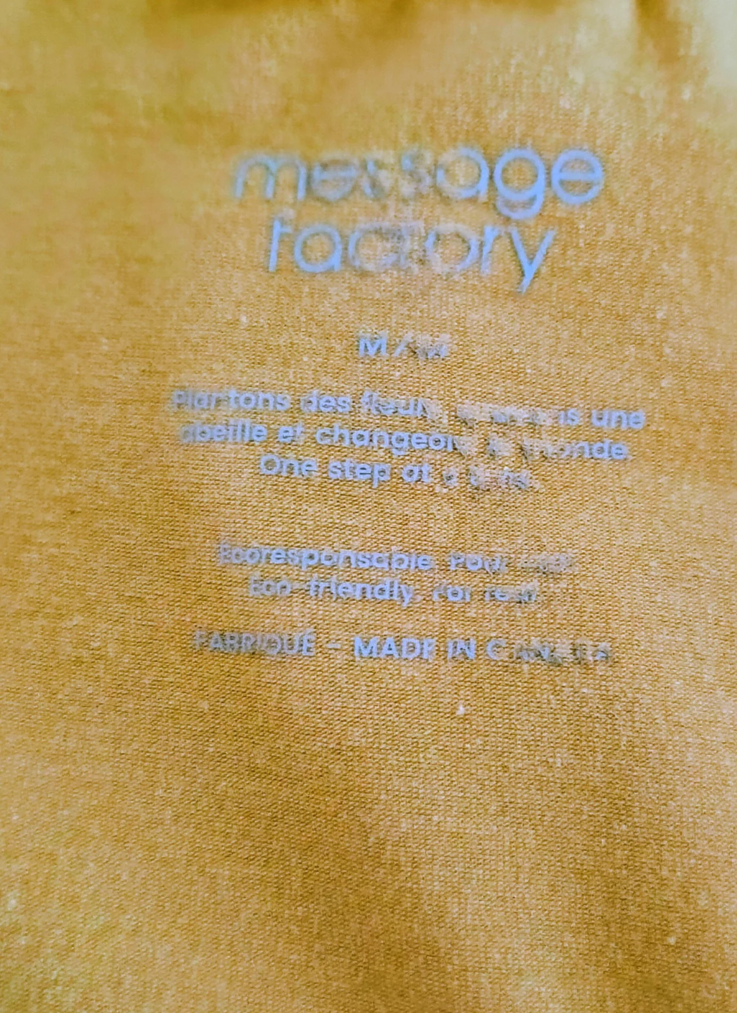 Image for Haut col montant Message Factory