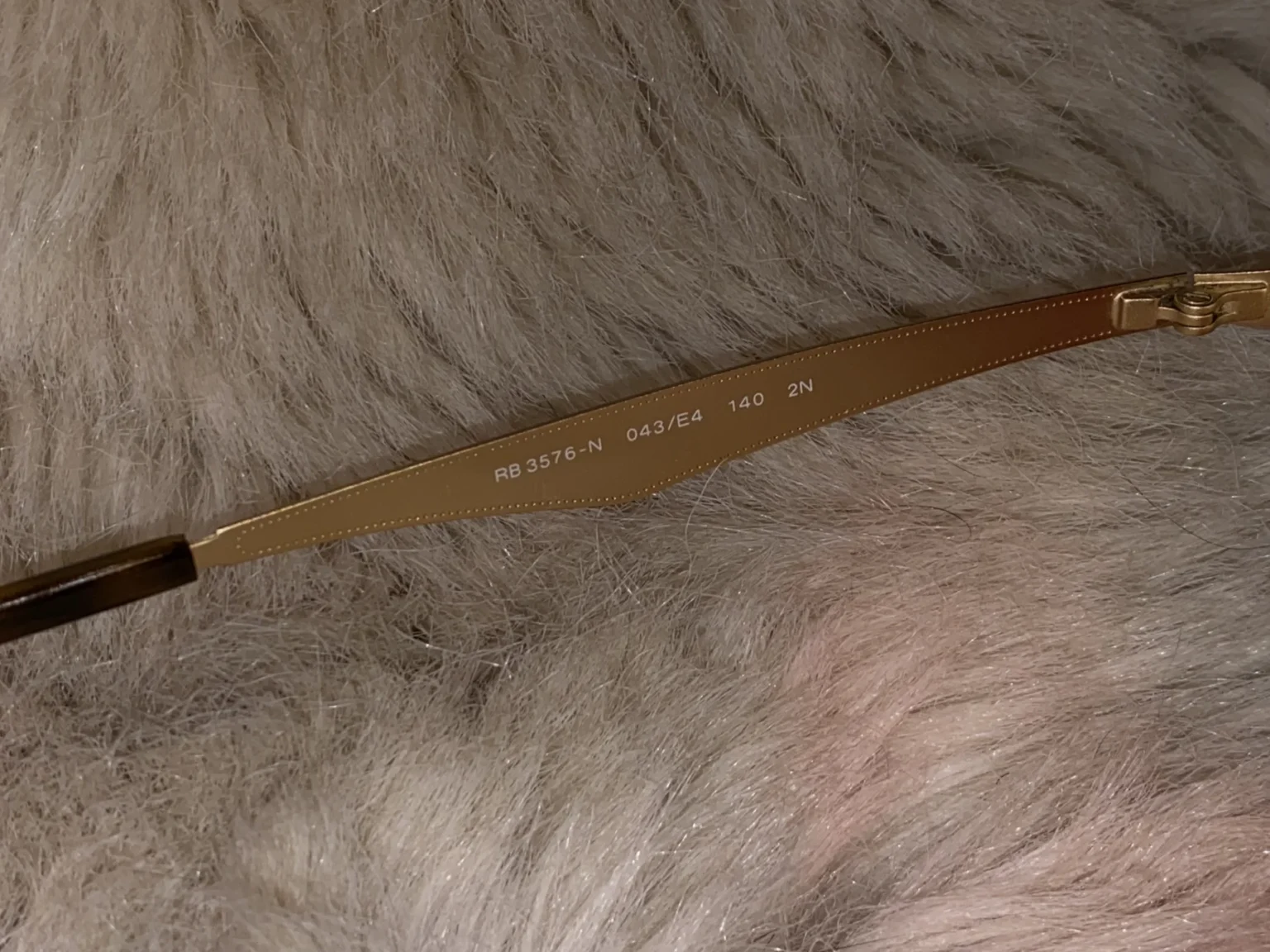 Image for Ray-Ban Rimless Sunglasses with Red-Tinted Lenses